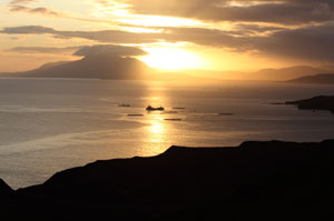 Dawn over Clew Bay
