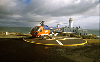 Helicopter at Fanad