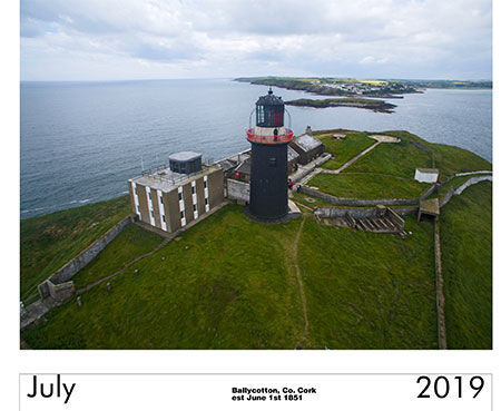 Irish Lighthouse calendar 2019