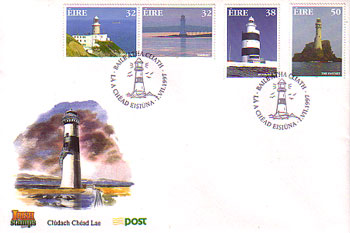 Lighthouse postage stamps