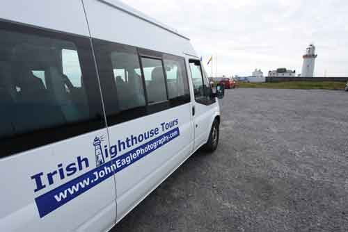 Irish Lighthouse Tour Bus